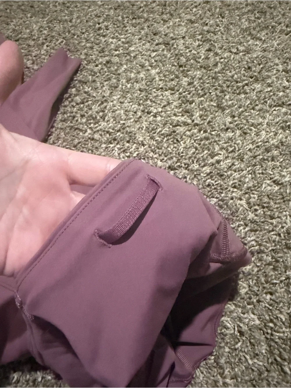 lululemon athletica mauve leggings